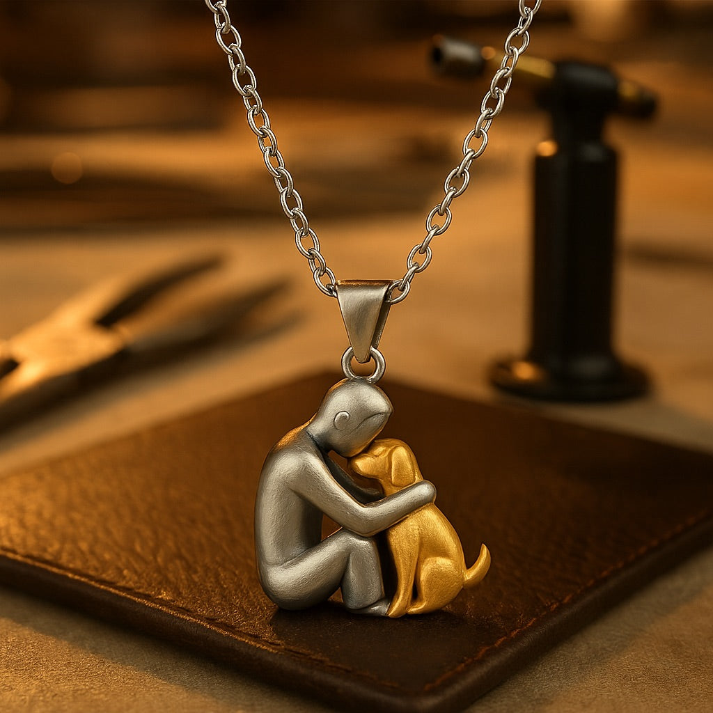Pingente Abraço para Colar