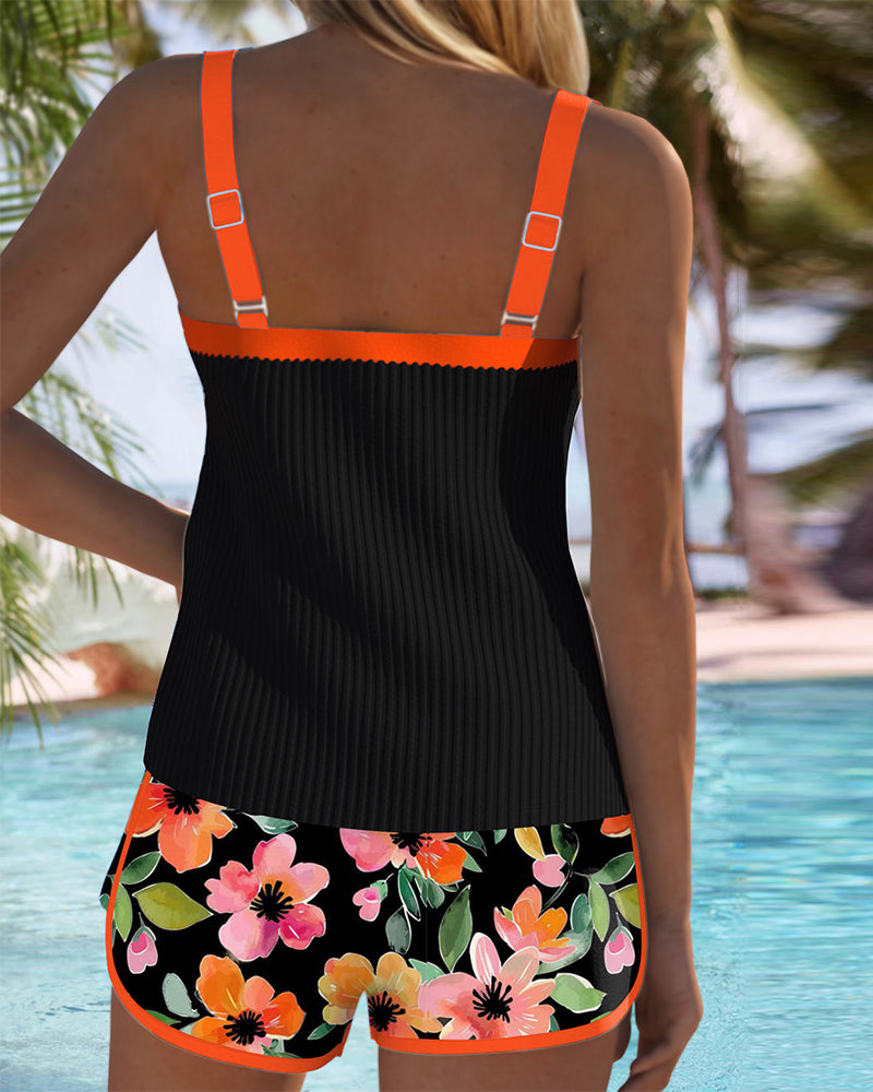 Laluna | Elegantes zweiteiliges Tankini-Set