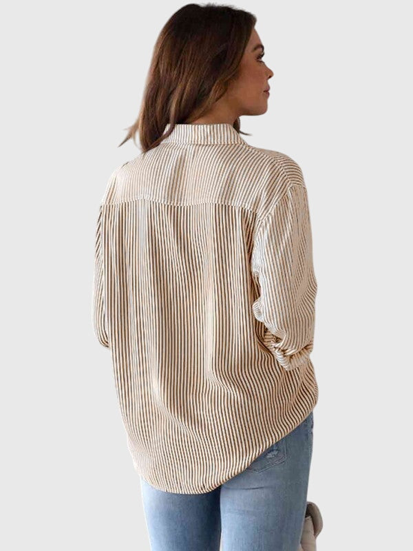 Ariana™ | Camisa con cuello con solapa