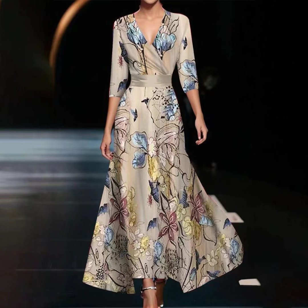 VIVIAN | STILFULDT ELEGANT PRINTKJOLE