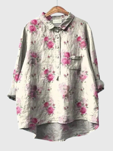 Valeria™ - Bluse med blomsterprint