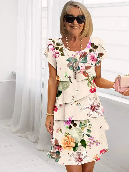 Nancy | Vestido elegante con volantes