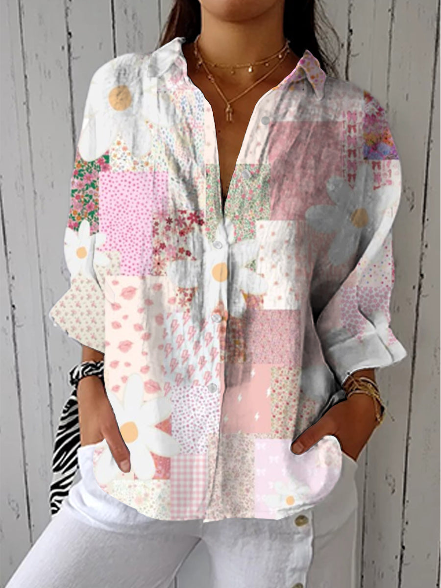 Fanny | Blusa Daisy de Patchwork