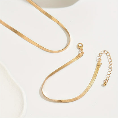 Conjunto clásico de joyería para uso diario