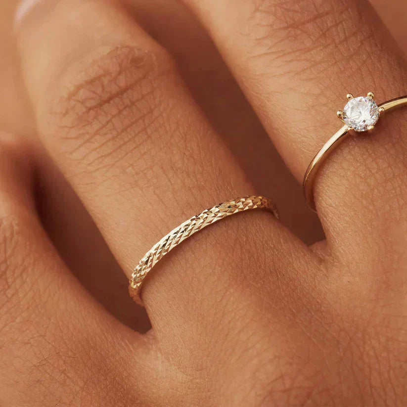 Nerivelle | Anel de Ouro 18K
