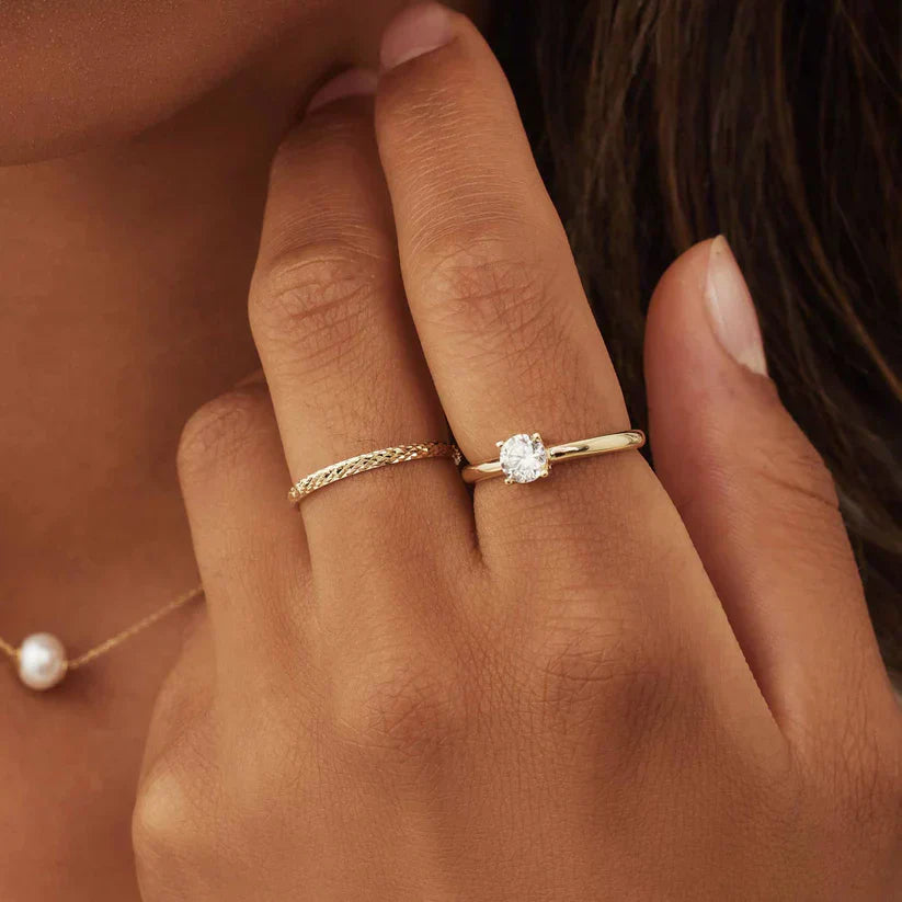 Nerivelle | Anel de Ouro 18K