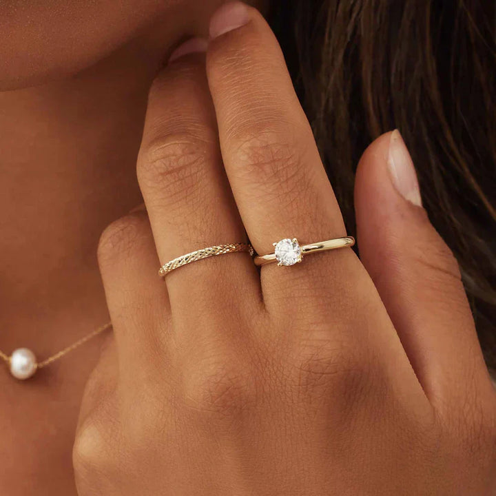 Nerivelle | Anel de Ouro 18K