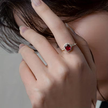 Kejserinde Red Ring | Guld