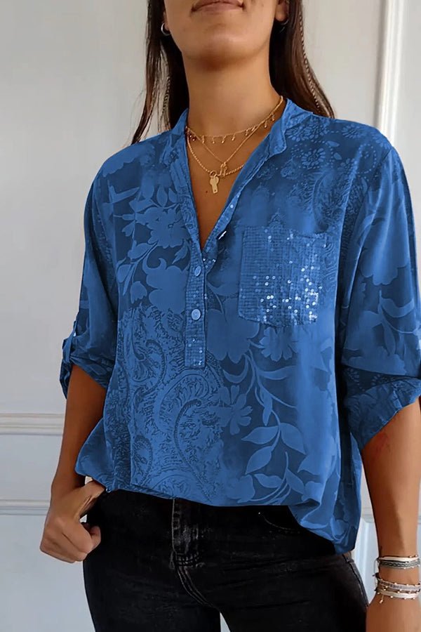 Pauline | Elegantes Pailletten-Top