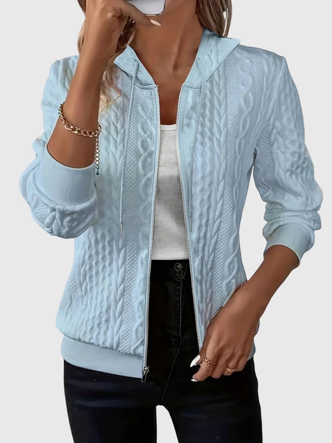 Lena™ - Kapuzenpullover mit Reißverschluss