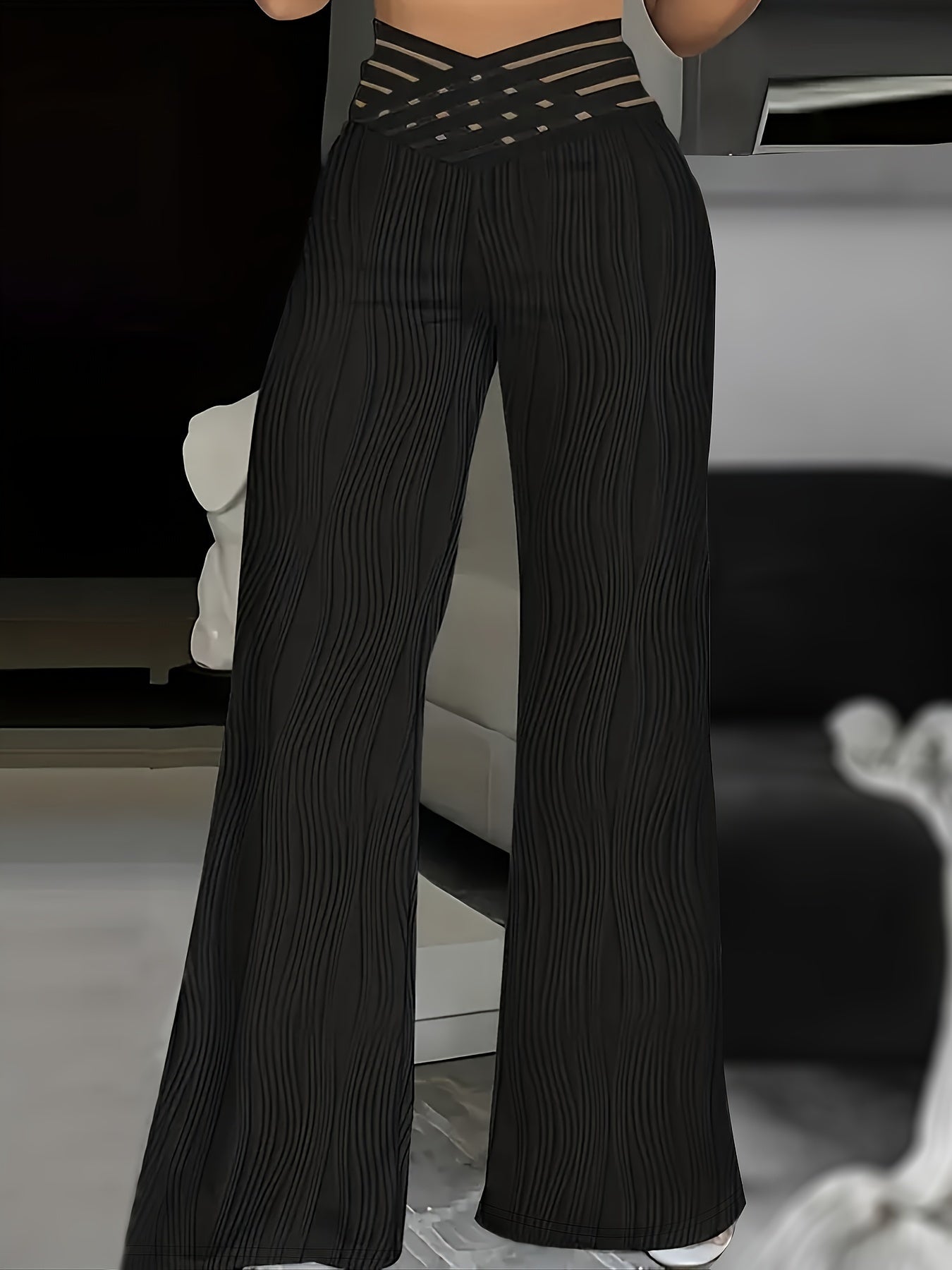 Lily | Bequeme Hosen mit weitem Bein