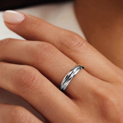 Anillo Léna Trielle | Oro blanco