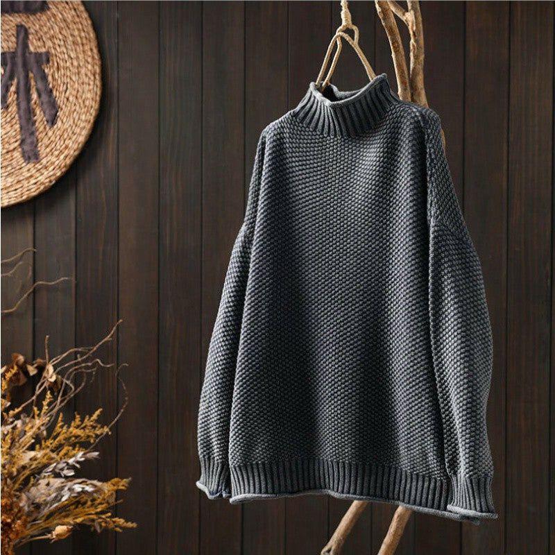 Patricia | Merino Wool Knitted Turtleneck Jumper