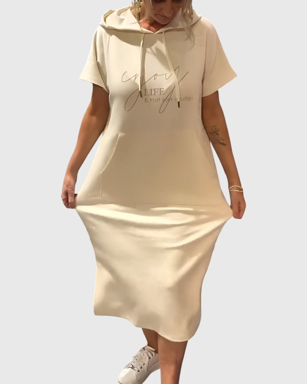 Marlowe™ | Vestido con capucha casual
