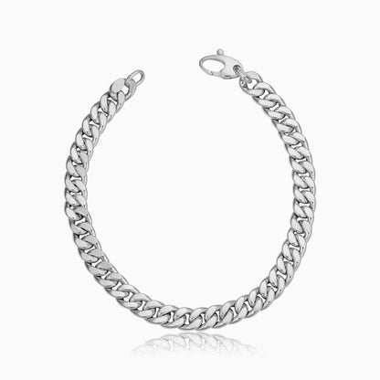 Gebrauchtes kubanisches Armband | Weißgold