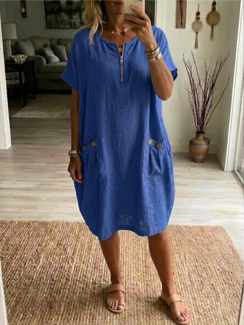 Tessa | Zipper Dress