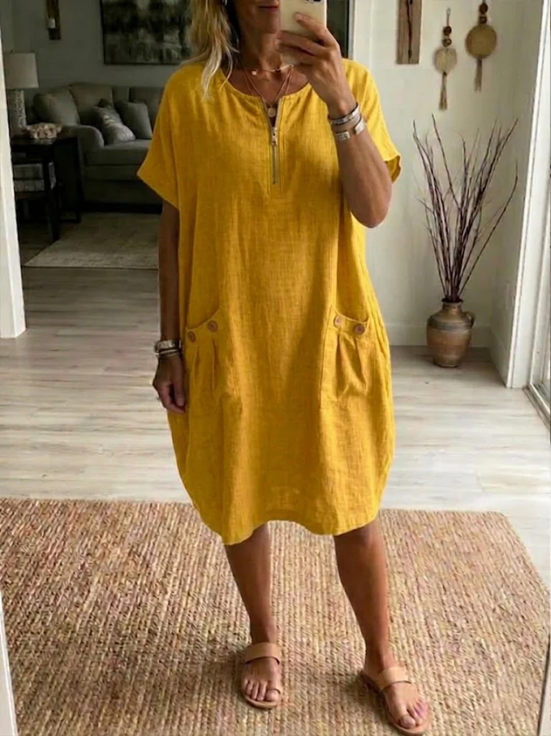 Tessa | Zipper Dress