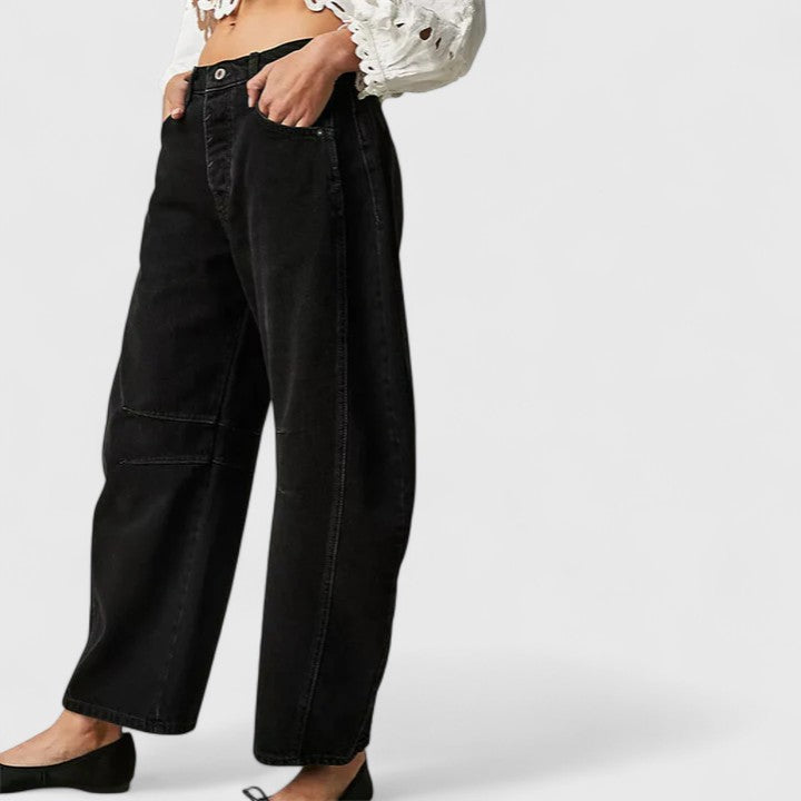 Rain | Bequeme Hosen mit weitem Bein