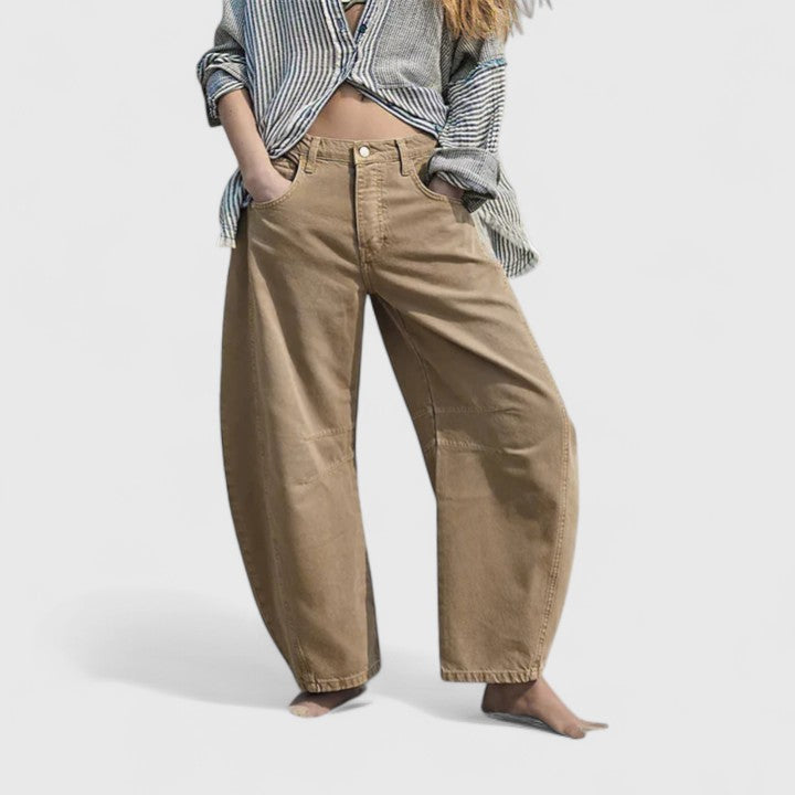 Rain | Bequeme Hosen mit weitem Bein