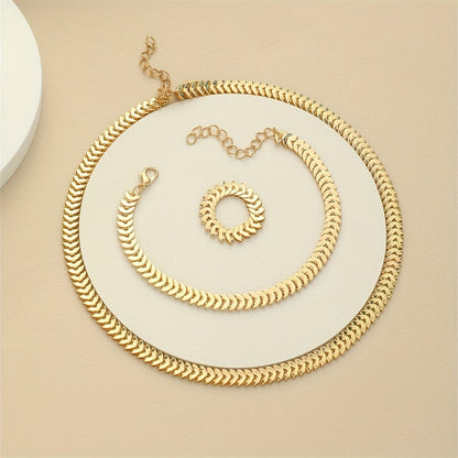 Set de joyería minimalista 3 en 1