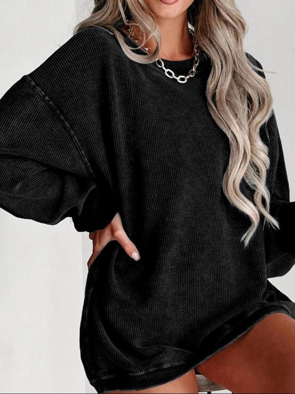 ADELE™ - Sudadera casual con hombros caídos