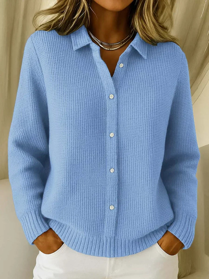 Susan | Cardigã Elegante e Aconchegante de Tricô