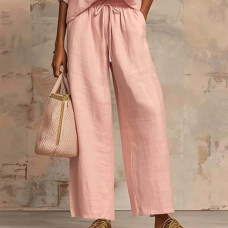 Emelia | Women's Solid Color 2-Piece Tracksuit