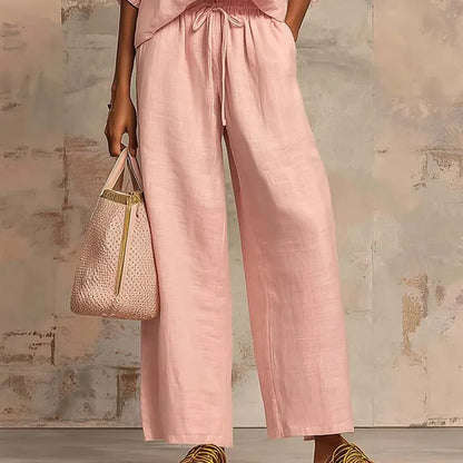 Emelia | Women's Solid Color 2-Piece Tracksuit