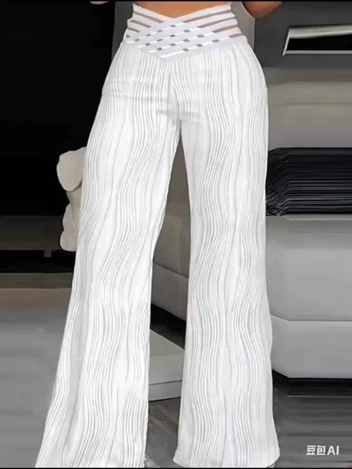 Lily | Bequeme Hosen mit weitem Bein