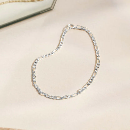 Neris Alaine Armband | Weißgold
