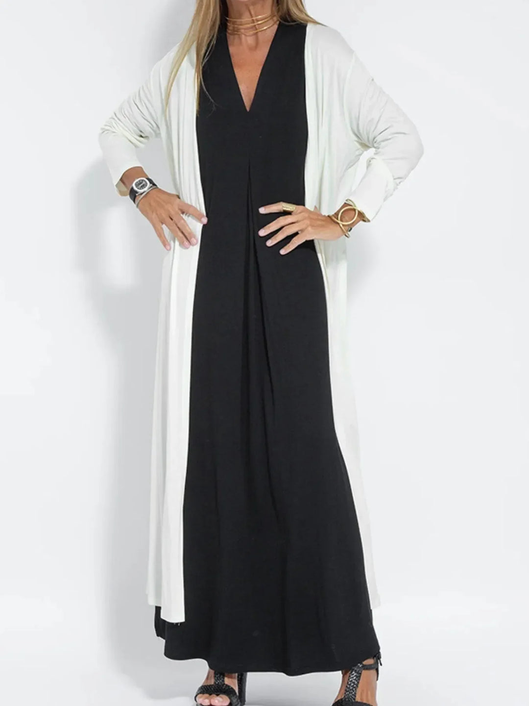 Ariella | Maxikleid mit V-Ausschnitt