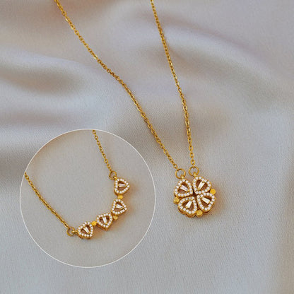 Amora Quadrifolia-Halskette | Gold