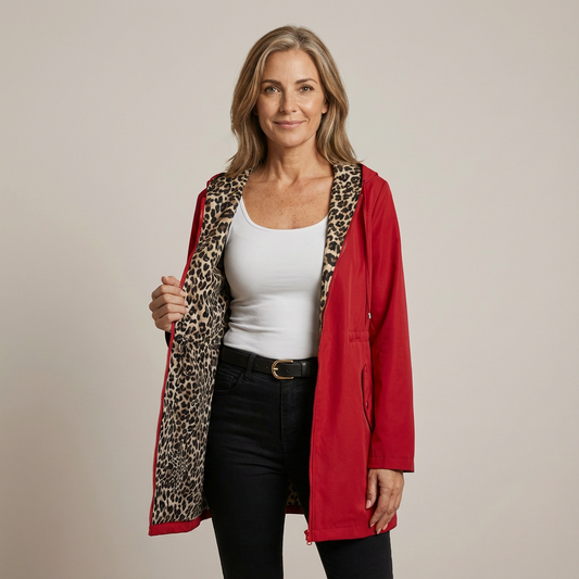 Reversible Hooded Coat
