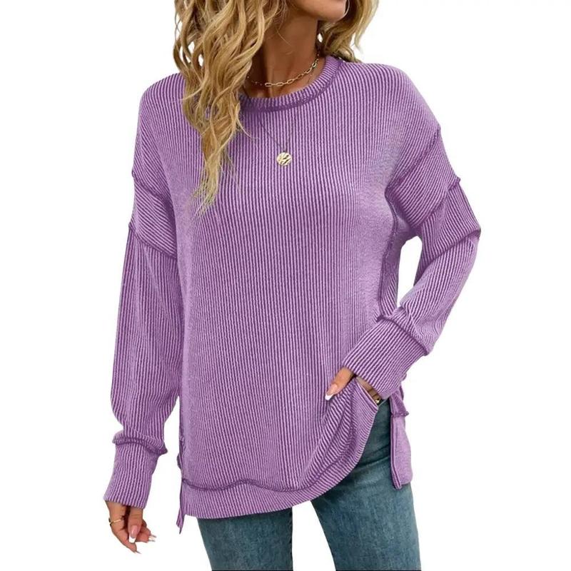 HAIZEY™ - Sudadera holgada acanalada y cómoda