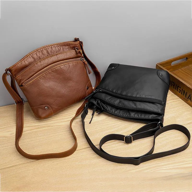 Adelle | Bolso bandolera de cuero