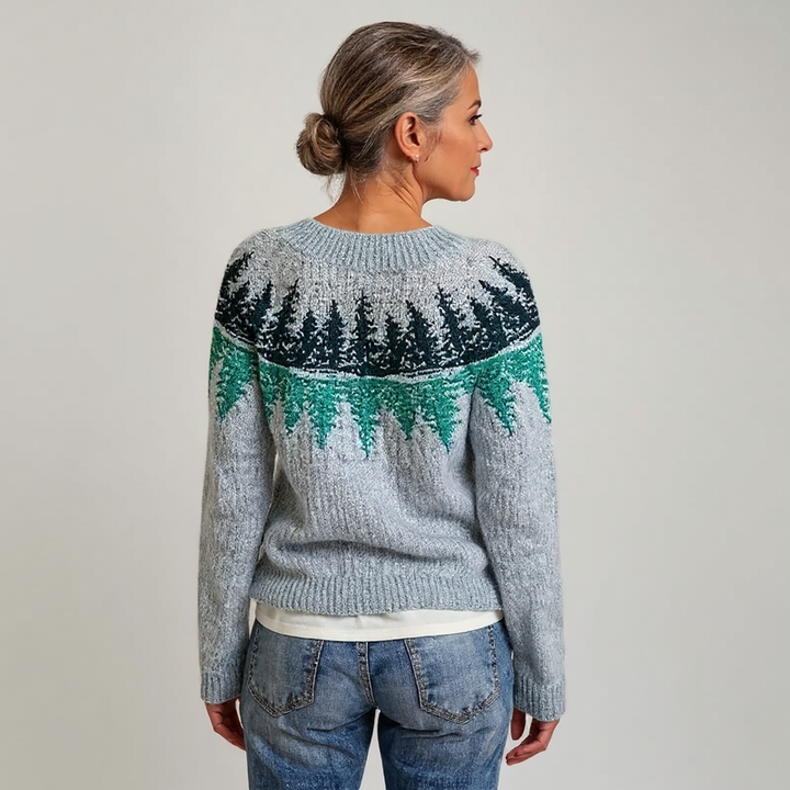Klassischer isländischer Wollpullover