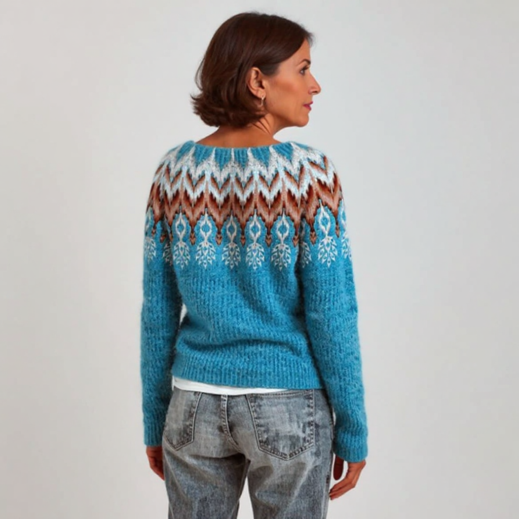 Klassischer isländischer Wollpullover