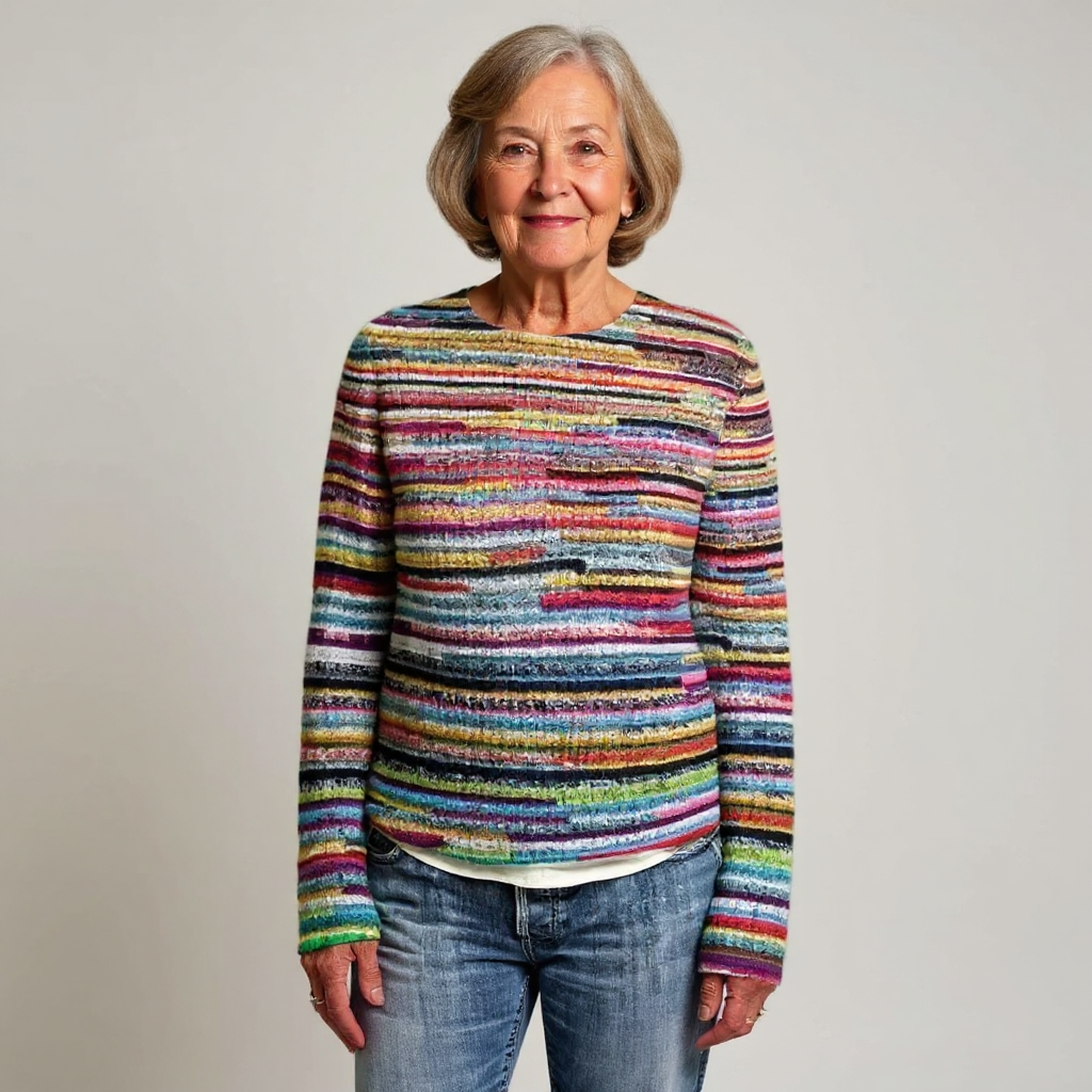 Klassischer isländischer Wollpullover