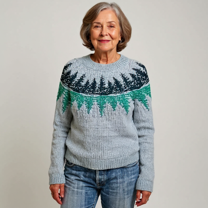 Klassischer isländischer Wollpullover