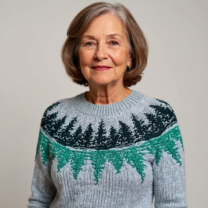Klassischer isländischer Wollpullover