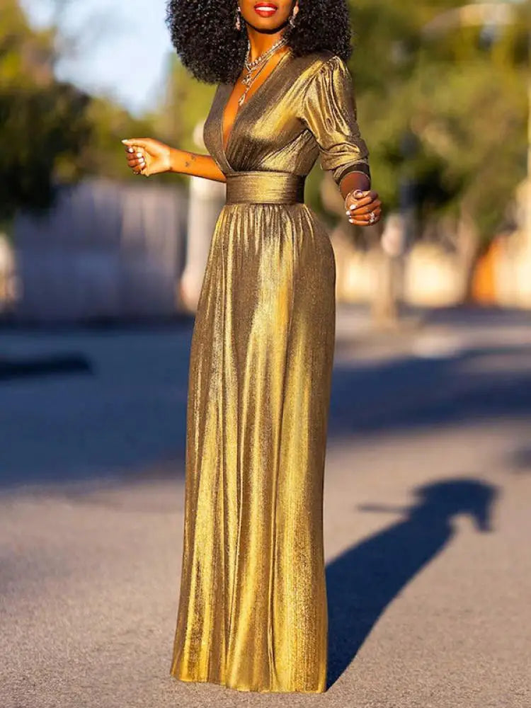 Helena - Shiny Jumpsuit