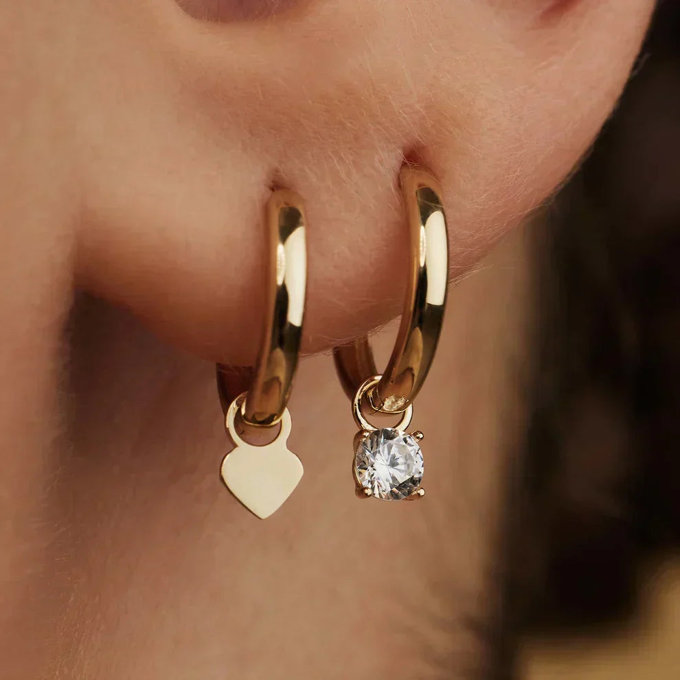 Larmes de Lune Steinohrreifen | Gold