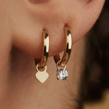 Larmes de Lune Steinohrreifen | Gold