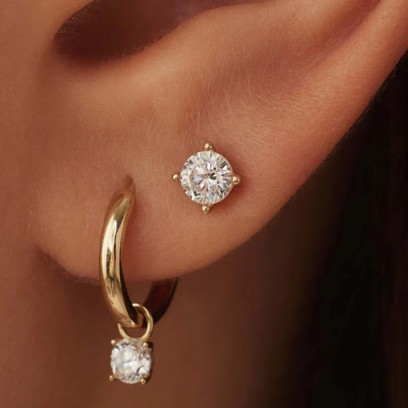 Avianorra | Pendientes de Oro 18k