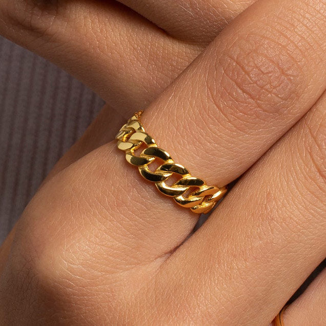 Celestria | Anillo de Oro 18K