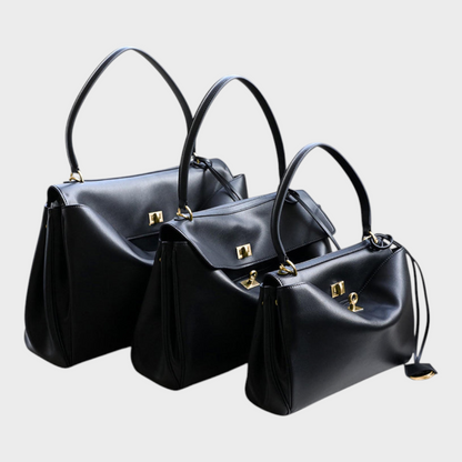 Libby | Minimalistische luxuriöse Handtasche aus weichem Leder
