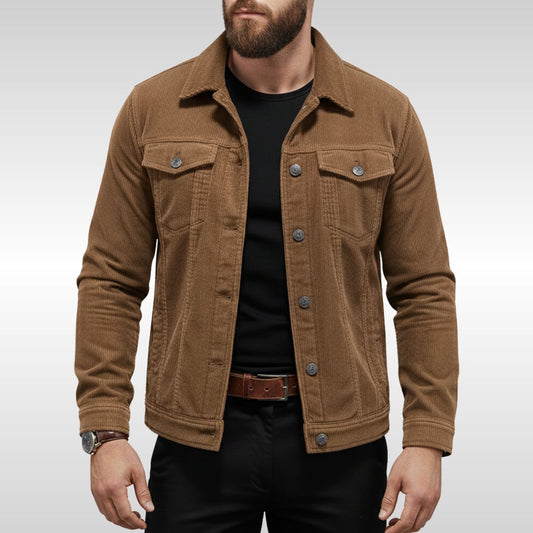 Isidore | Men's Corduroy Button-Down Jacket