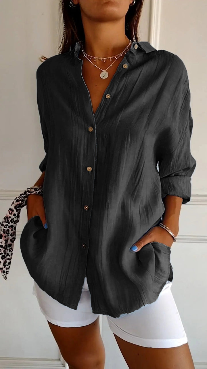 Sasha | Camisa elegante con estilo plisado