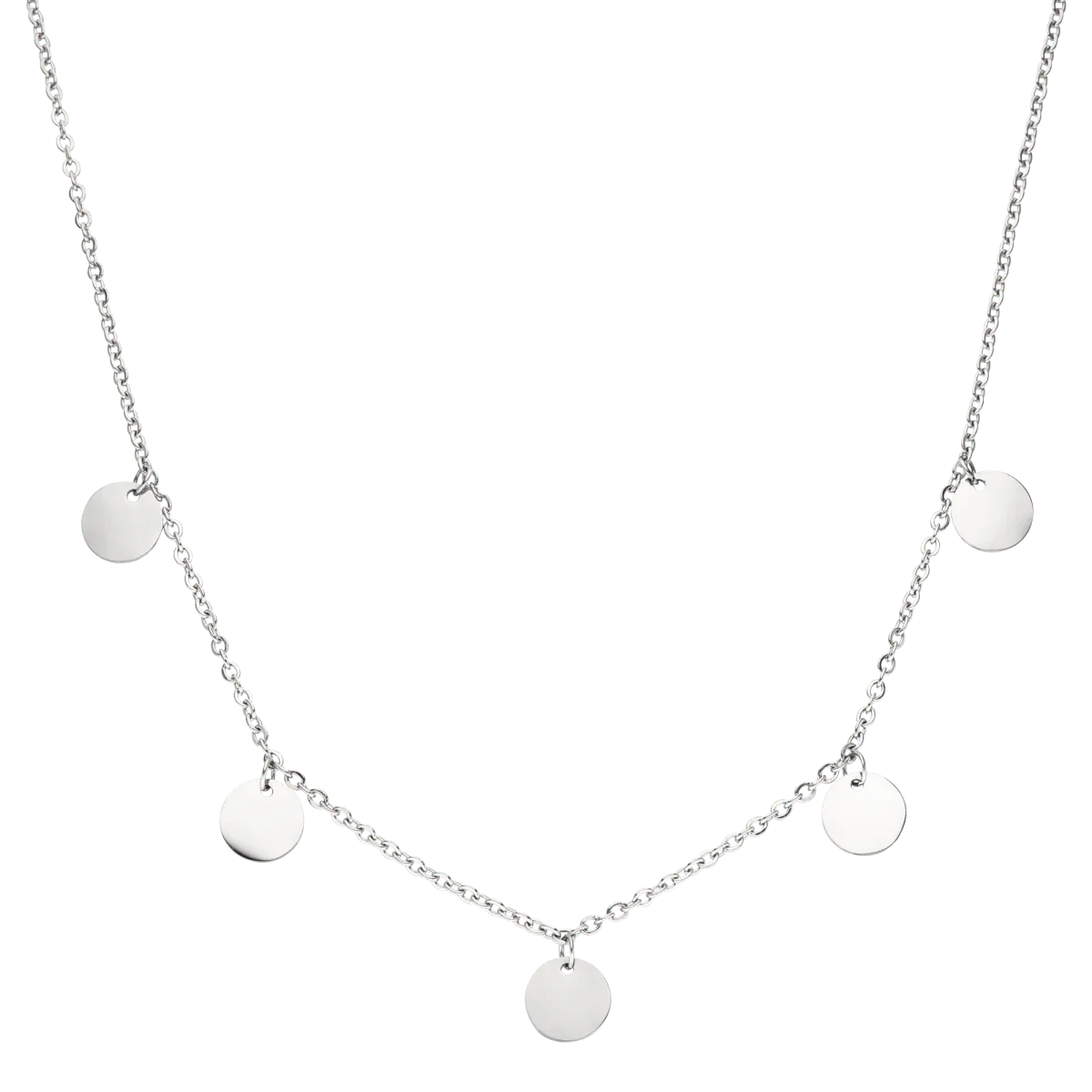 Collar de Buda Funky | Oro blanco