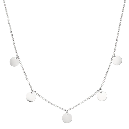 Collar de Buda Funky | Oro blanco